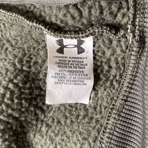 Under Armour Fleece Jacket Womens Size L Ayton Realtree Camo UA Storm Full Zip - Picture 7 of 15